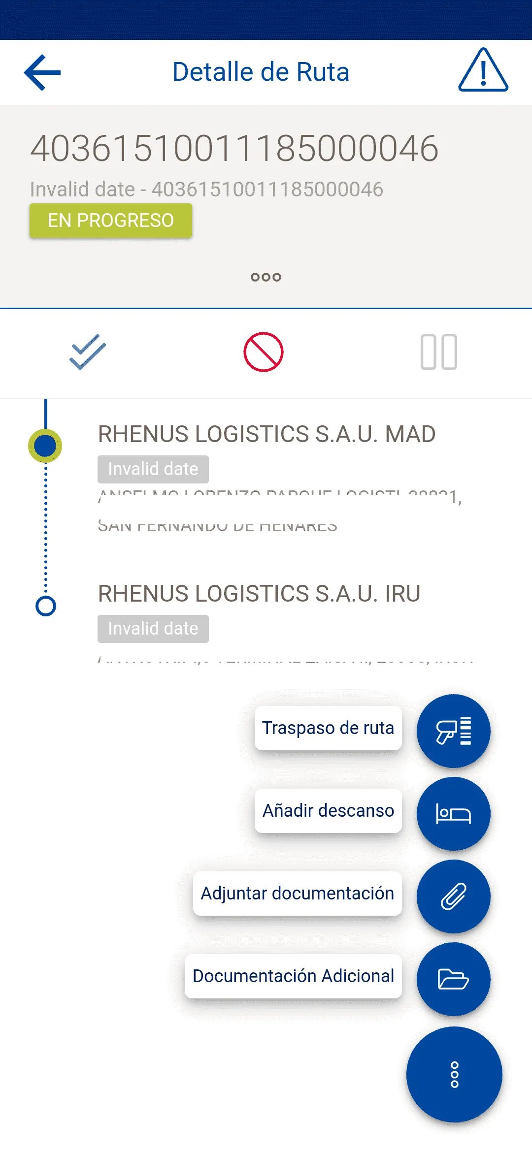 Rhenus Logistics | Indus Appstore | Screenshot