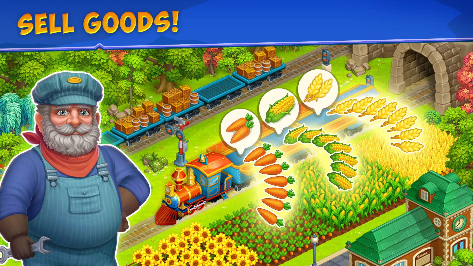 Cartoon city 2 farm town story | Indus Appstore | Screenshot