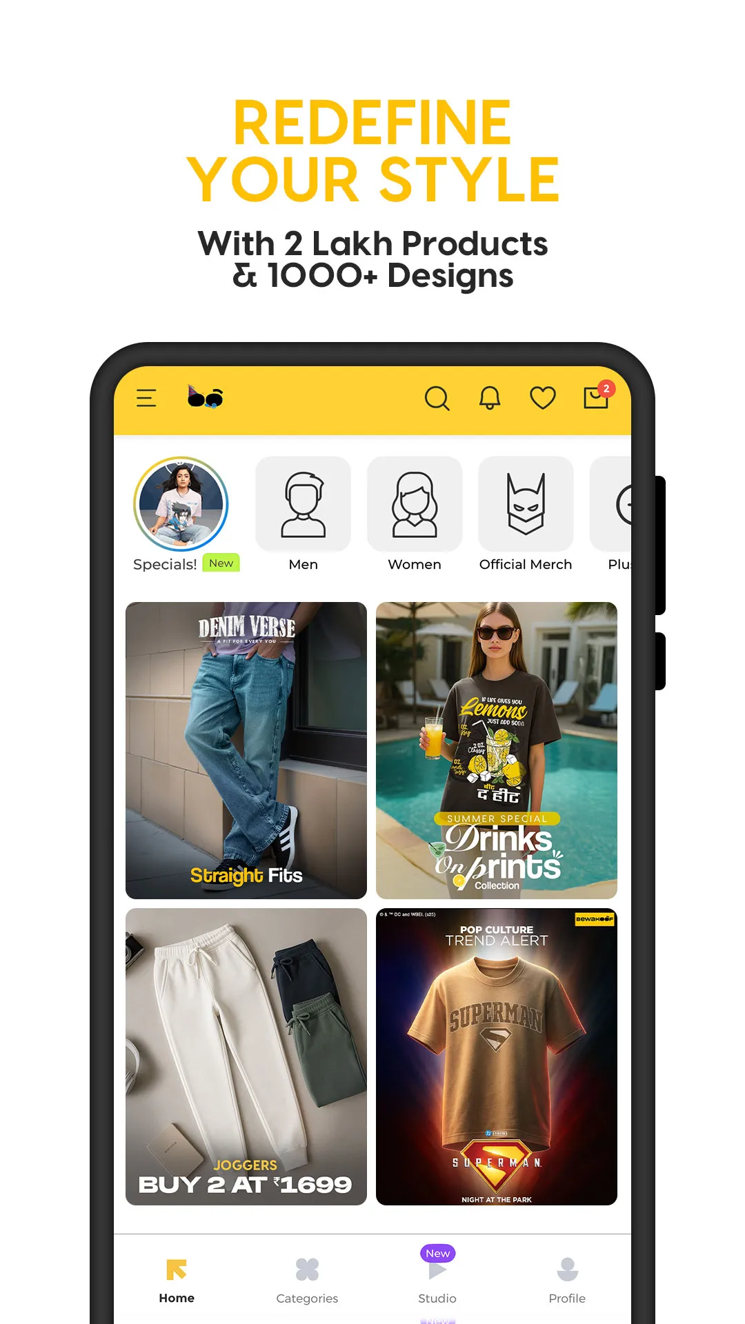 Bewakoof - Online Shopping App | Indus Appstore | Screenshot