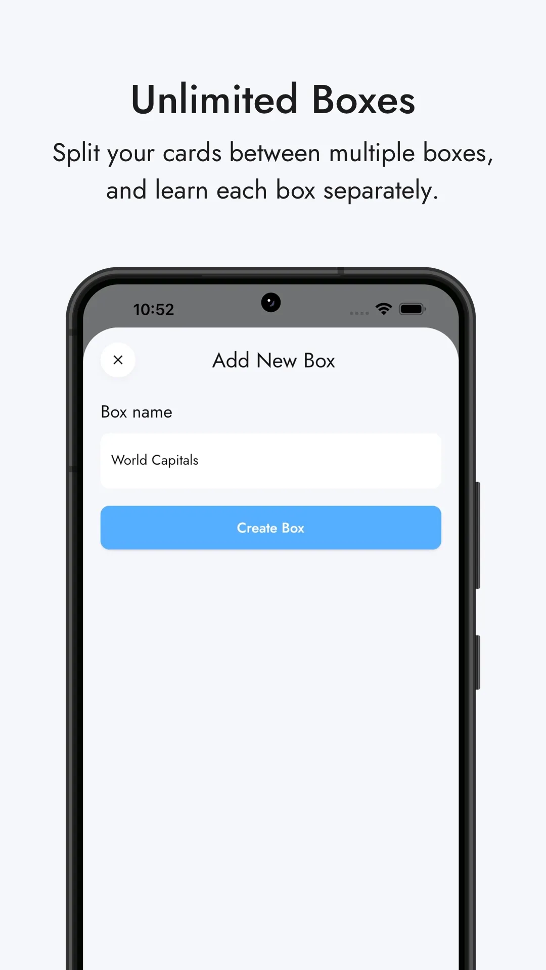 Leitner Box Flashcards | Indus Appstore | Screenshot