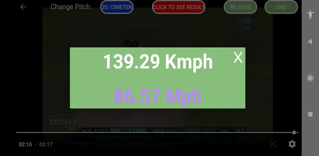 Bowling Speed Test | Indus Appstore | Screenshot