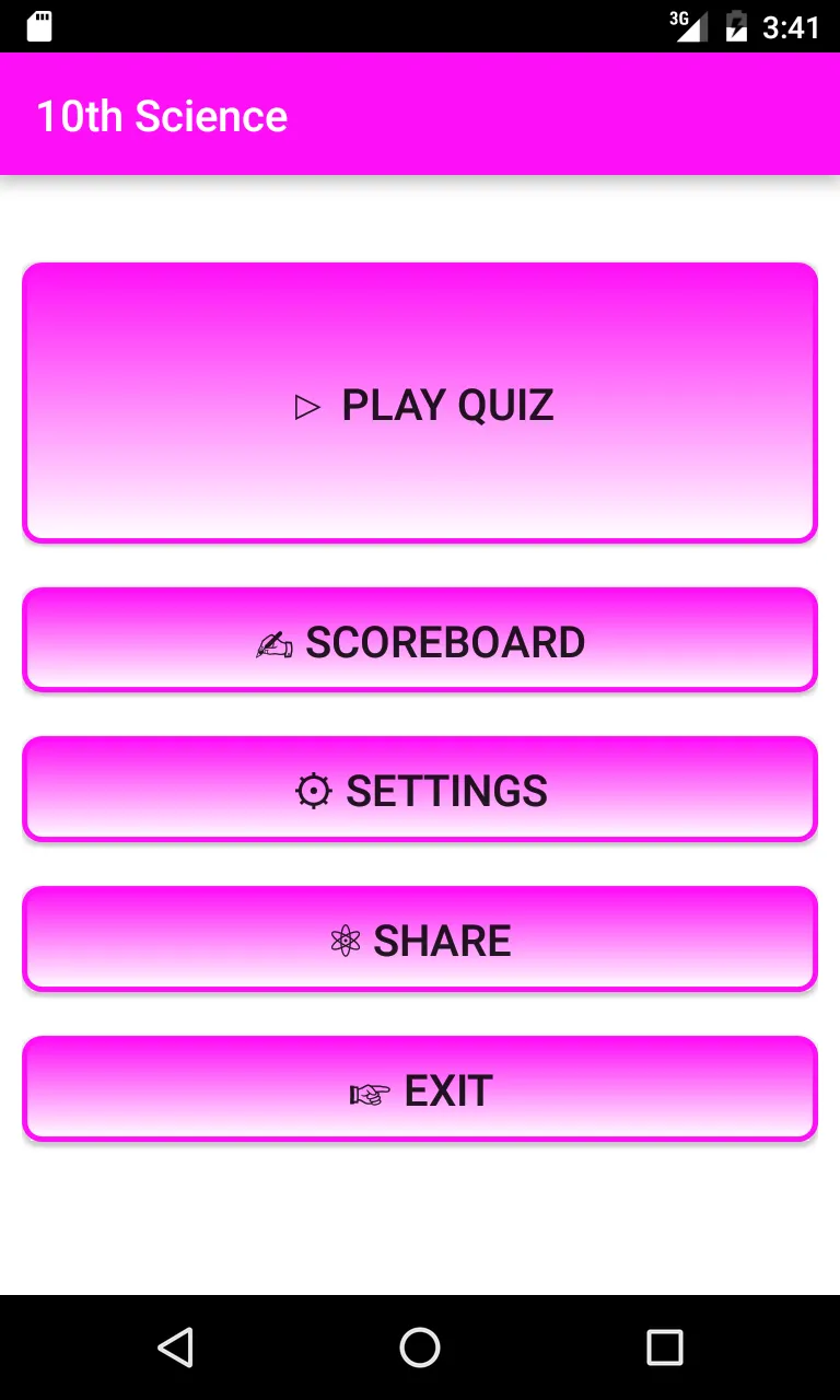 Science Quiz 10th ( SSLC ) | Indus Appstore | Screenshot