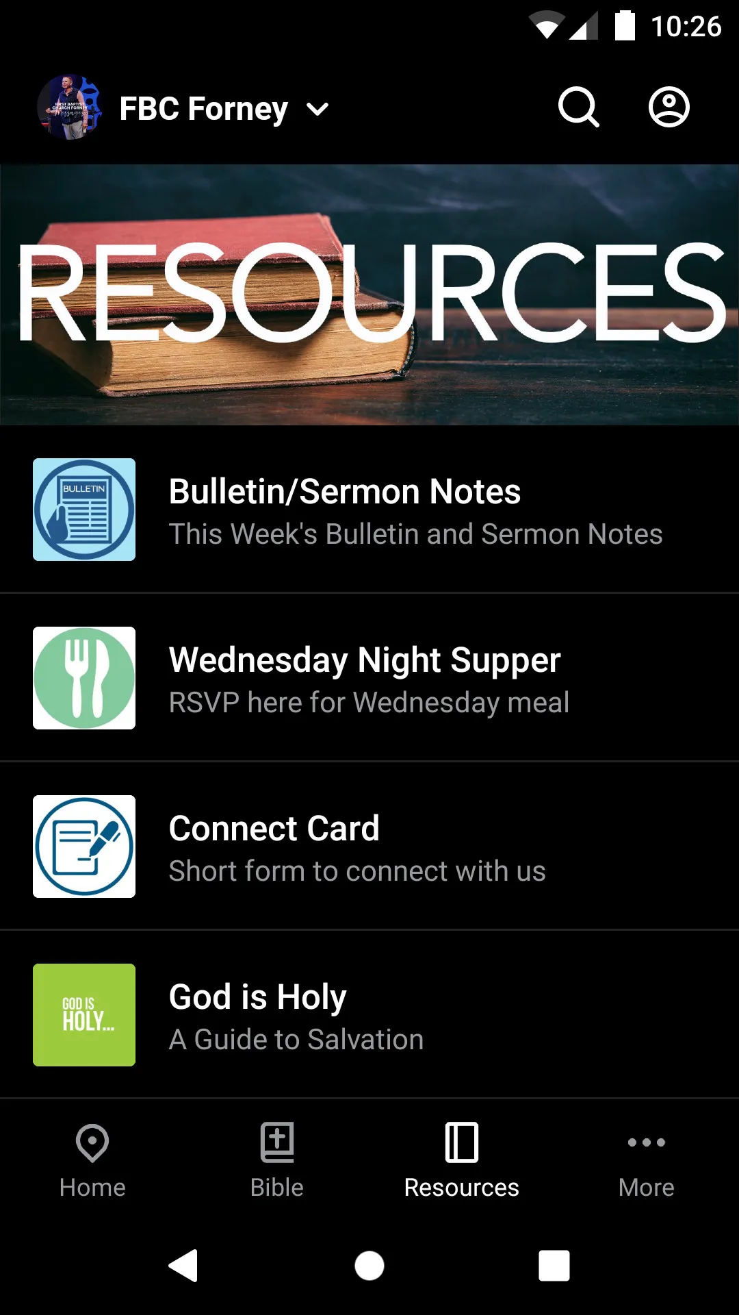 First Baptist Church Forney | Indus Appstore | Screenshot