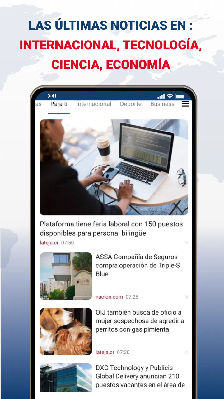 Últimas Noticias CR | Indus Appstore | Screenshot