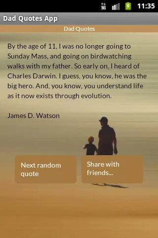 Dad Quotes | Indus Appstore | Screenshot