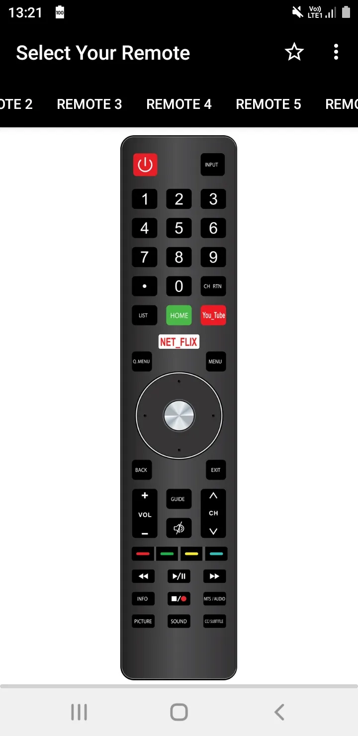 Prima TV Remote | Indus Appstore | Screenshot