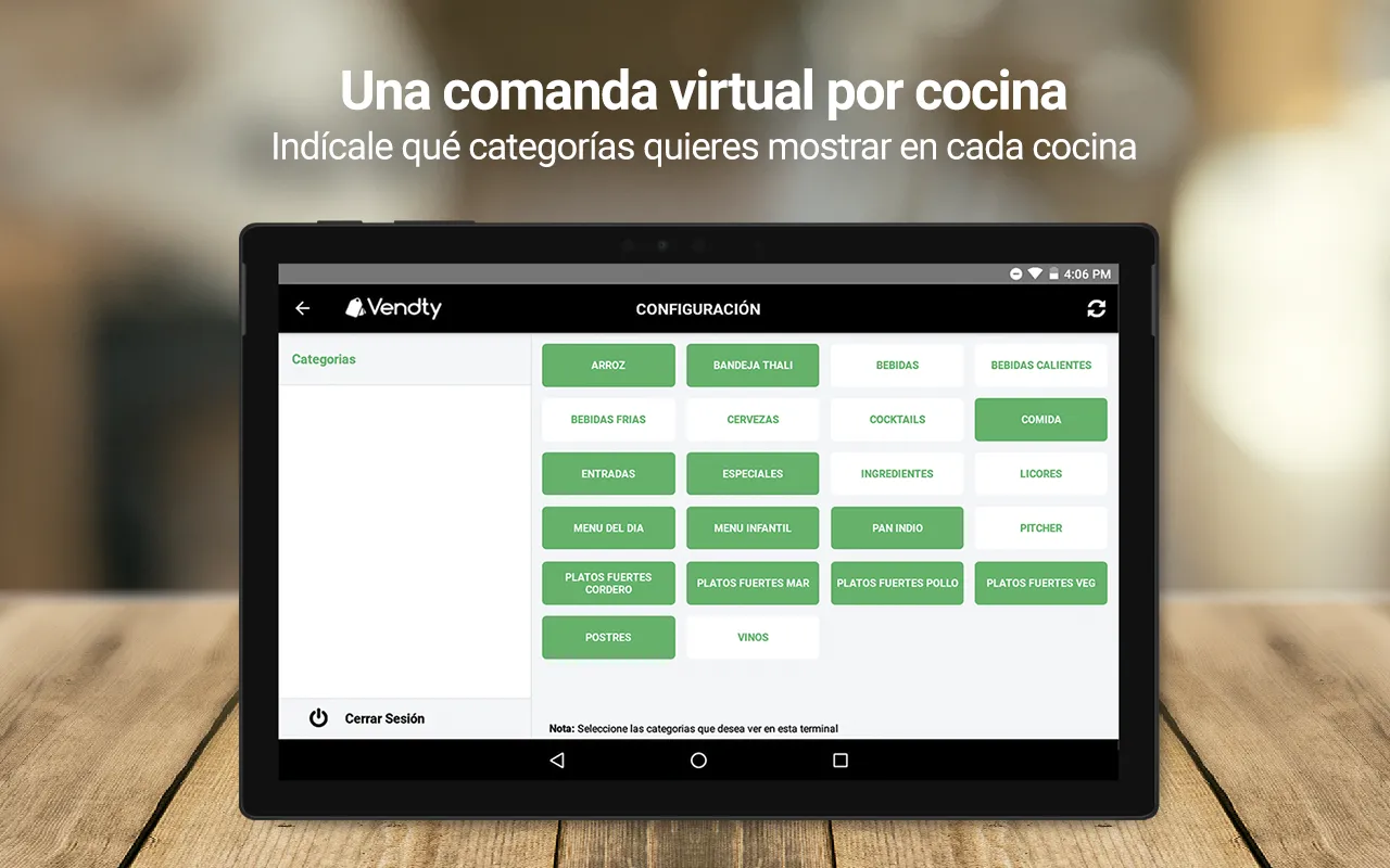 Vendty Comanda Virtual | Indus Appstore | Screenshot