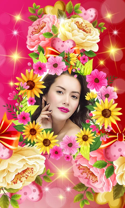 Flower Photo Frames : Insta Dp | Indus Appstore | Screenshot