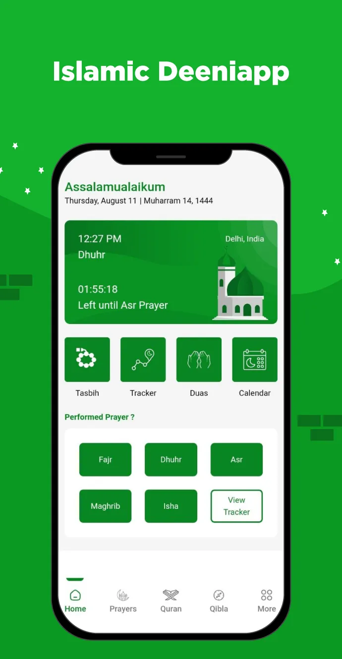 Deeniapp: Prayer Quran Qibla | Indus Appstore | Screenshot