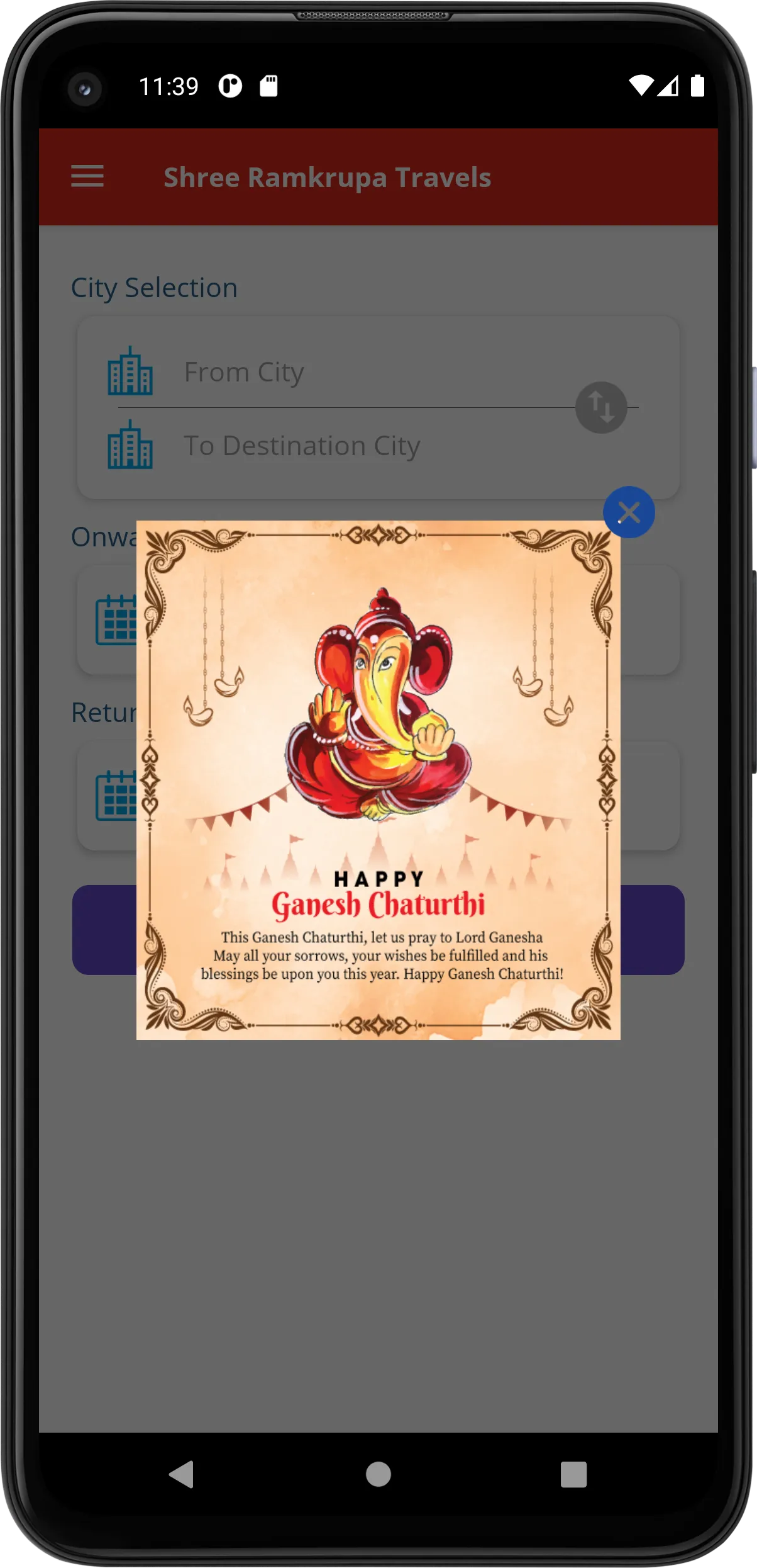 Shree Ramkrupa Travels | Indus Appstore | Screenshot