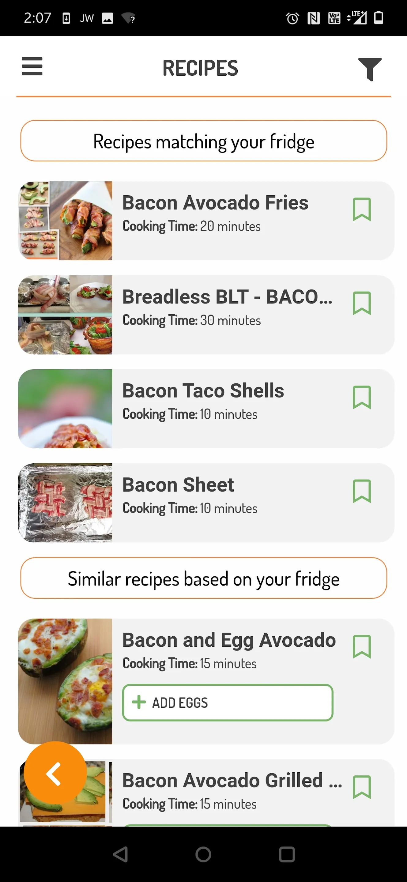 MyFridgeFood | Indus Appstore | Screenshot