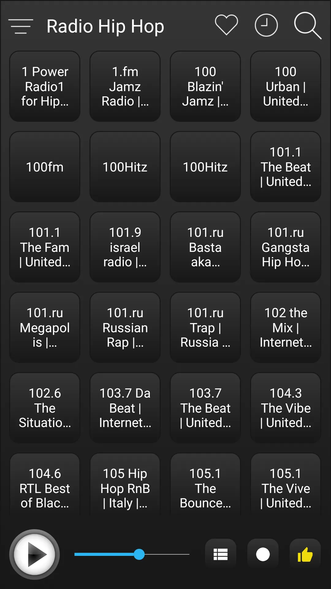 Hip Hop Radio FM AM Music | Indus Appstore | Screenshot