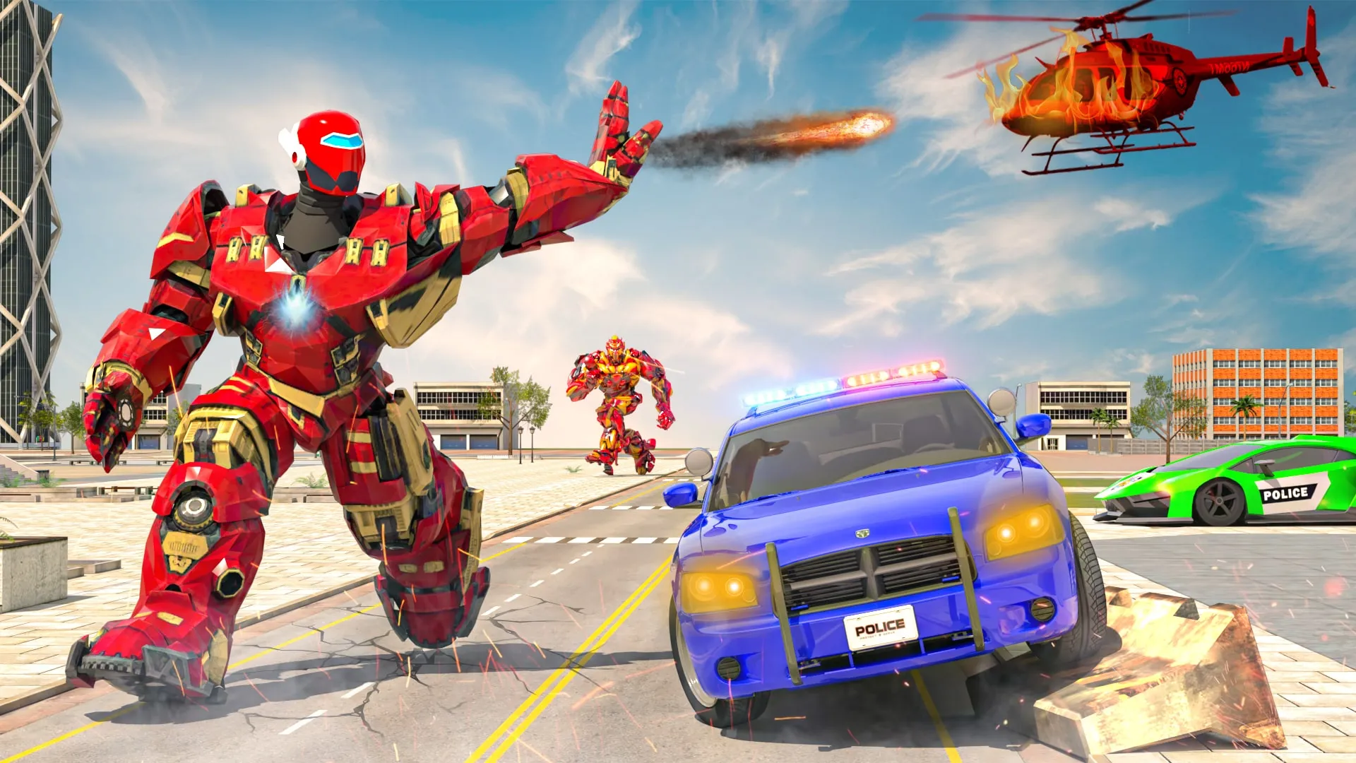 Helicopter Game: Flying Car 3D | Indus Appstore | Screenshot
