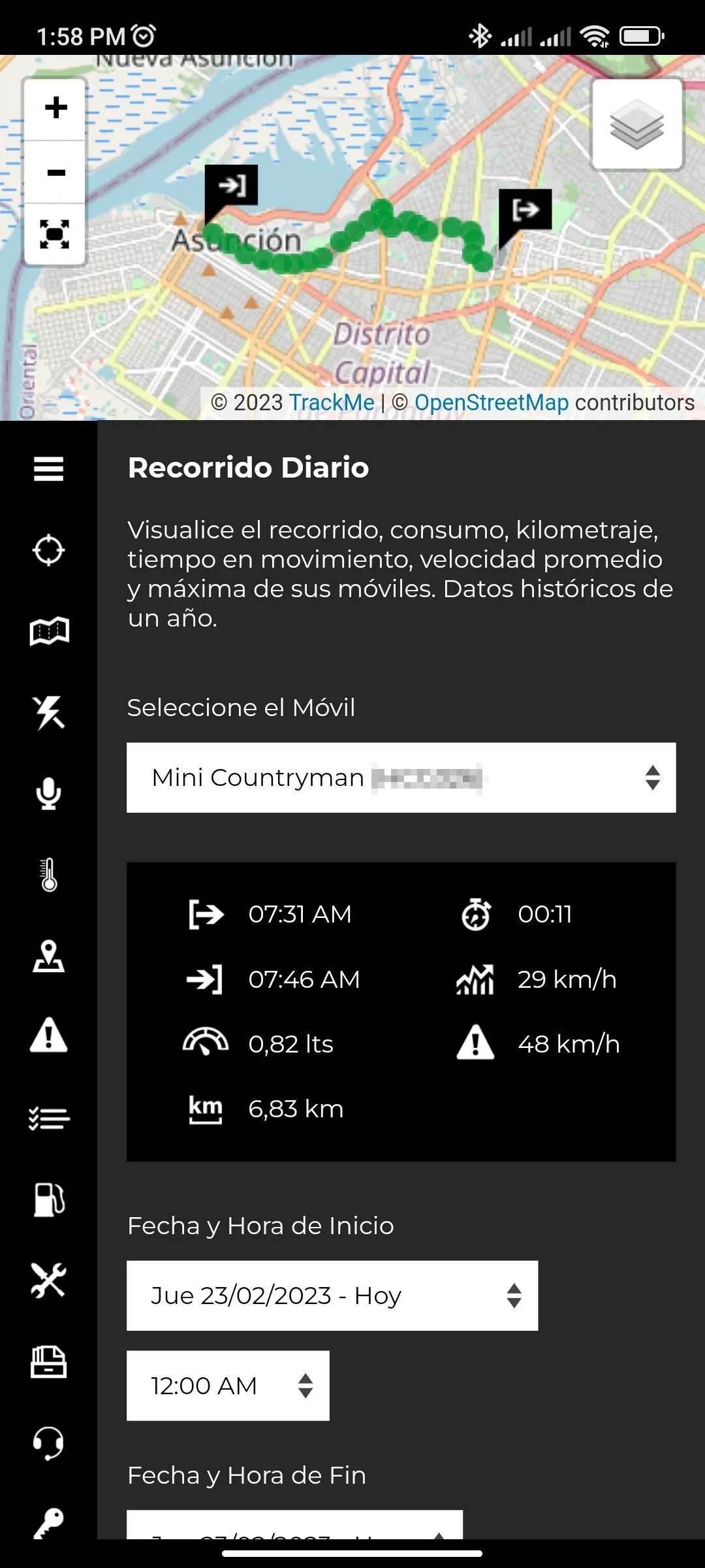 TrackMe Paraguay | Indus Appstore | Screenshot