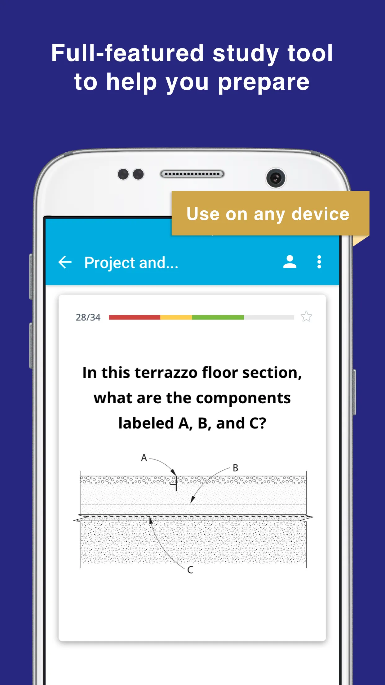 NCIDQ IDPX Flashcards | Indus Appstore | Screenshot