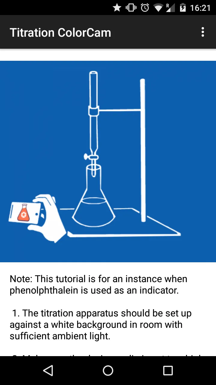 Titration ColorCam | Indus Appstore | Screenshot