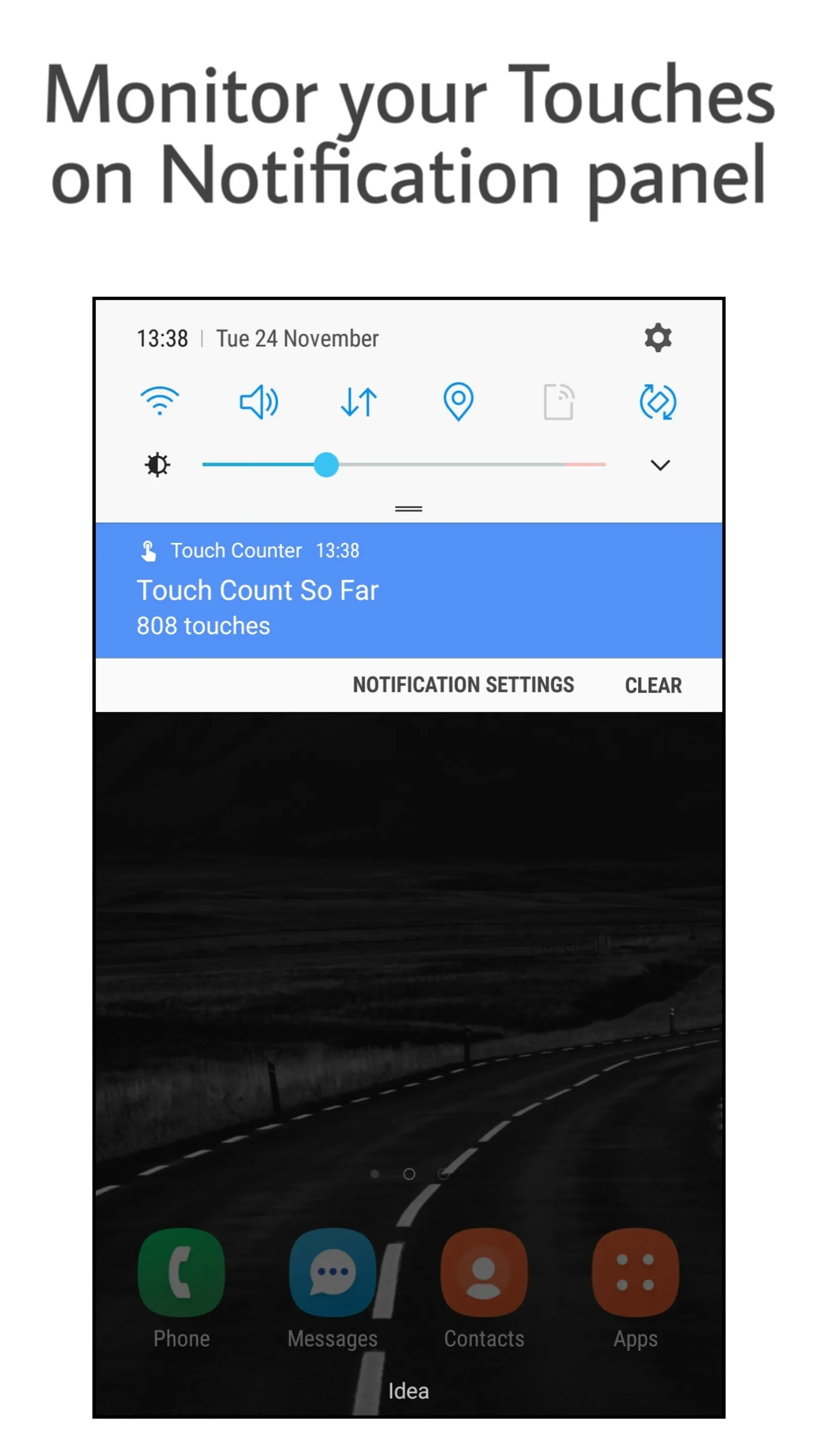 Touch Counter | Indus Appstore | Screenshot