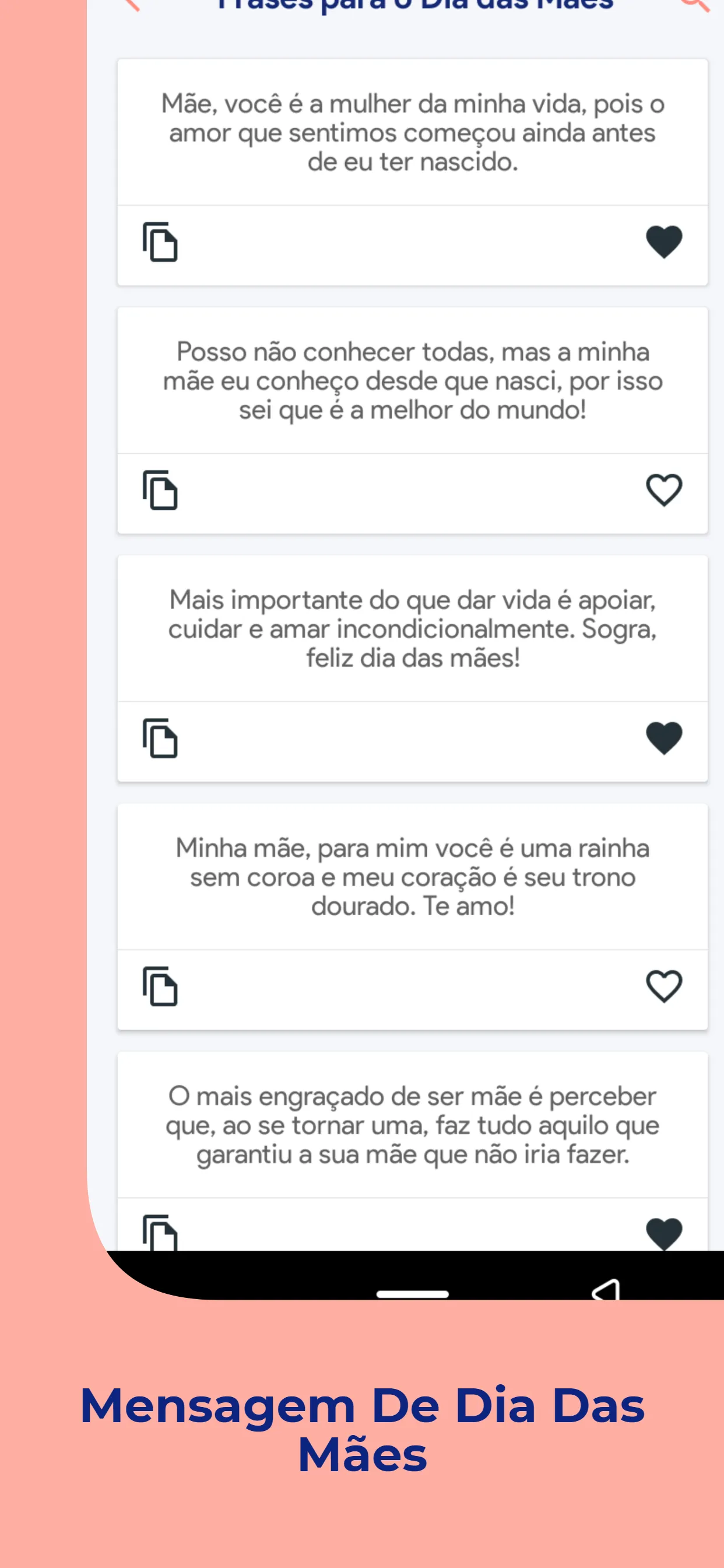 Mensagem De Dia Das Mães | Indus Appstore | Screenshot