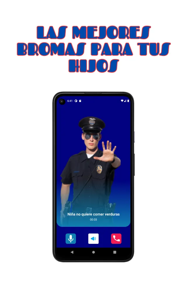 Policia de Niños Llamada Falsa | Indus Appstore | Screenshot