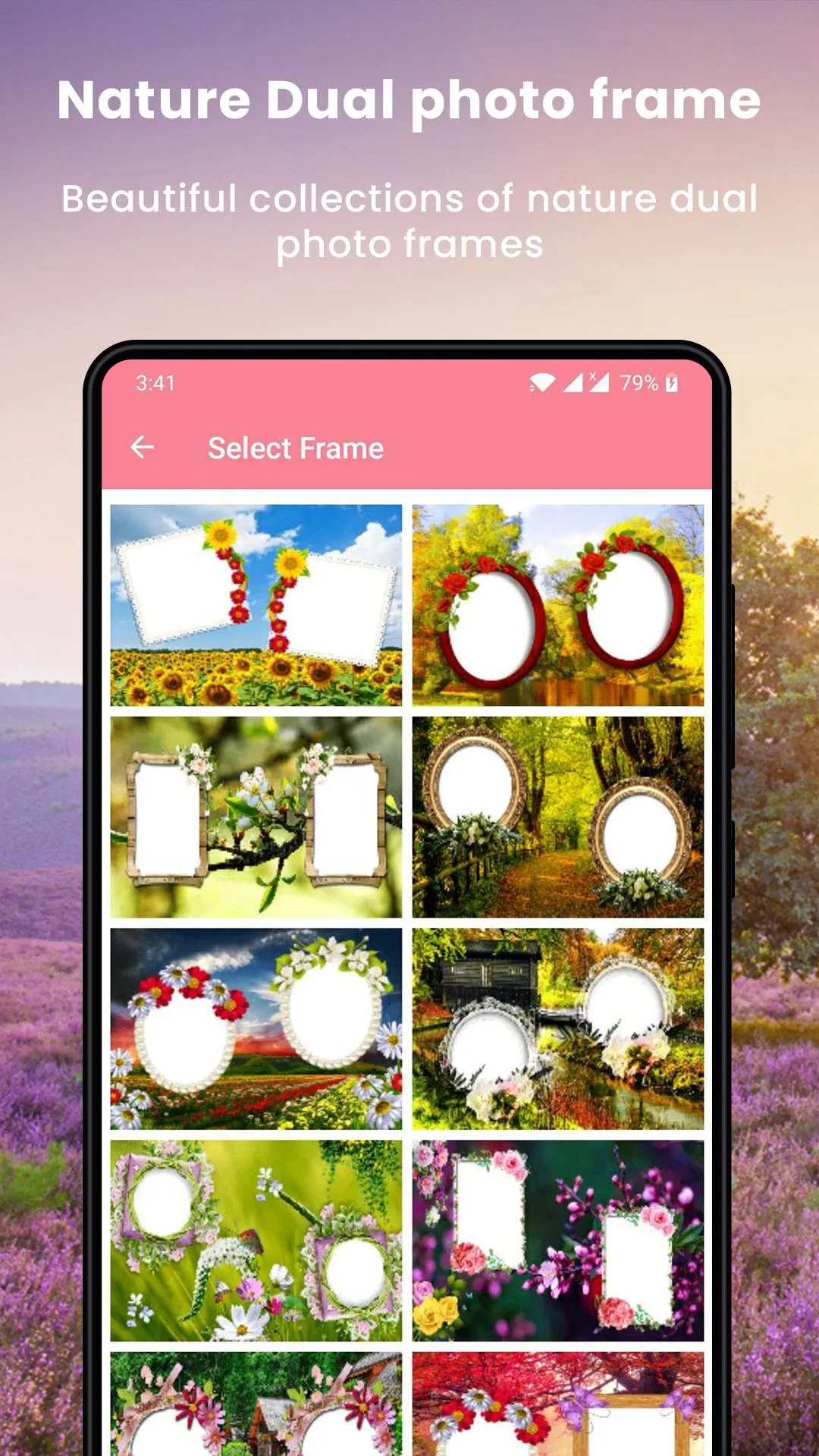 Nature Dual Photo Frame | Indus Appstore | Screenshot