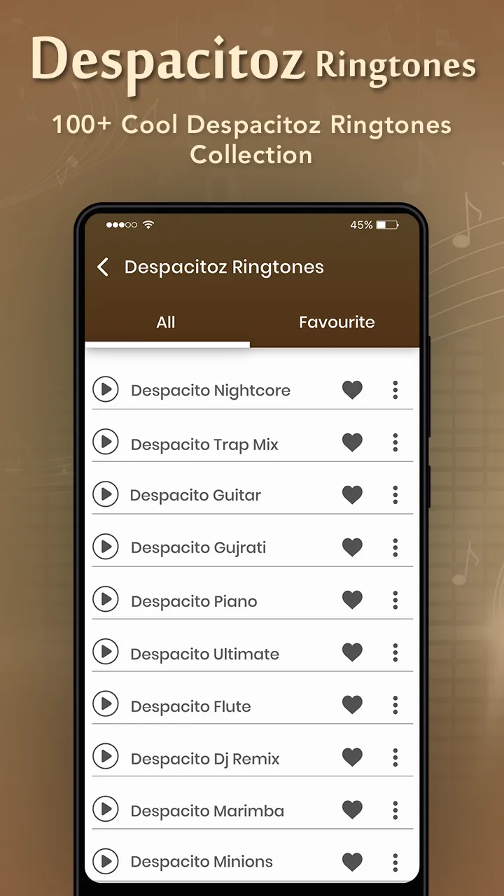 Ringtones of Despacito | Indus Appstore | Screenshot