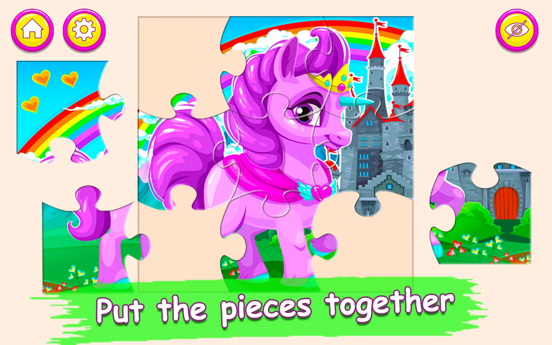 Kids puzzles for girls | Indus Appstore | Screenshot