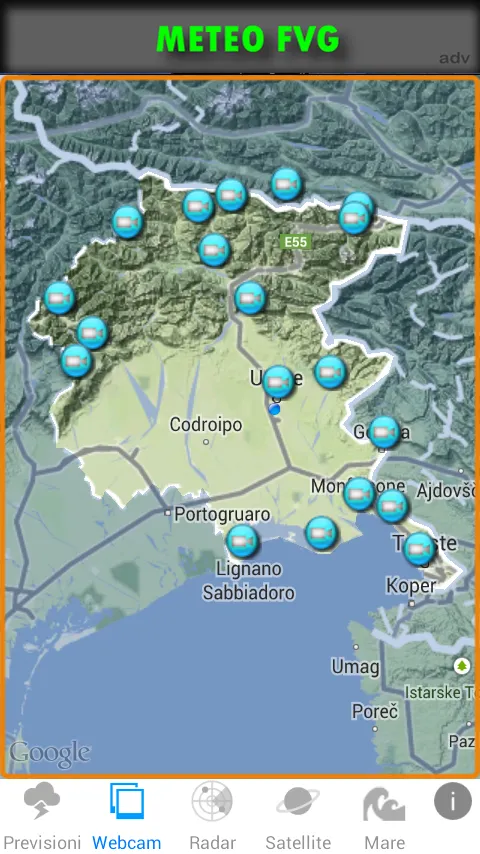 METEO FVG | Indus Appstore | Screenshot