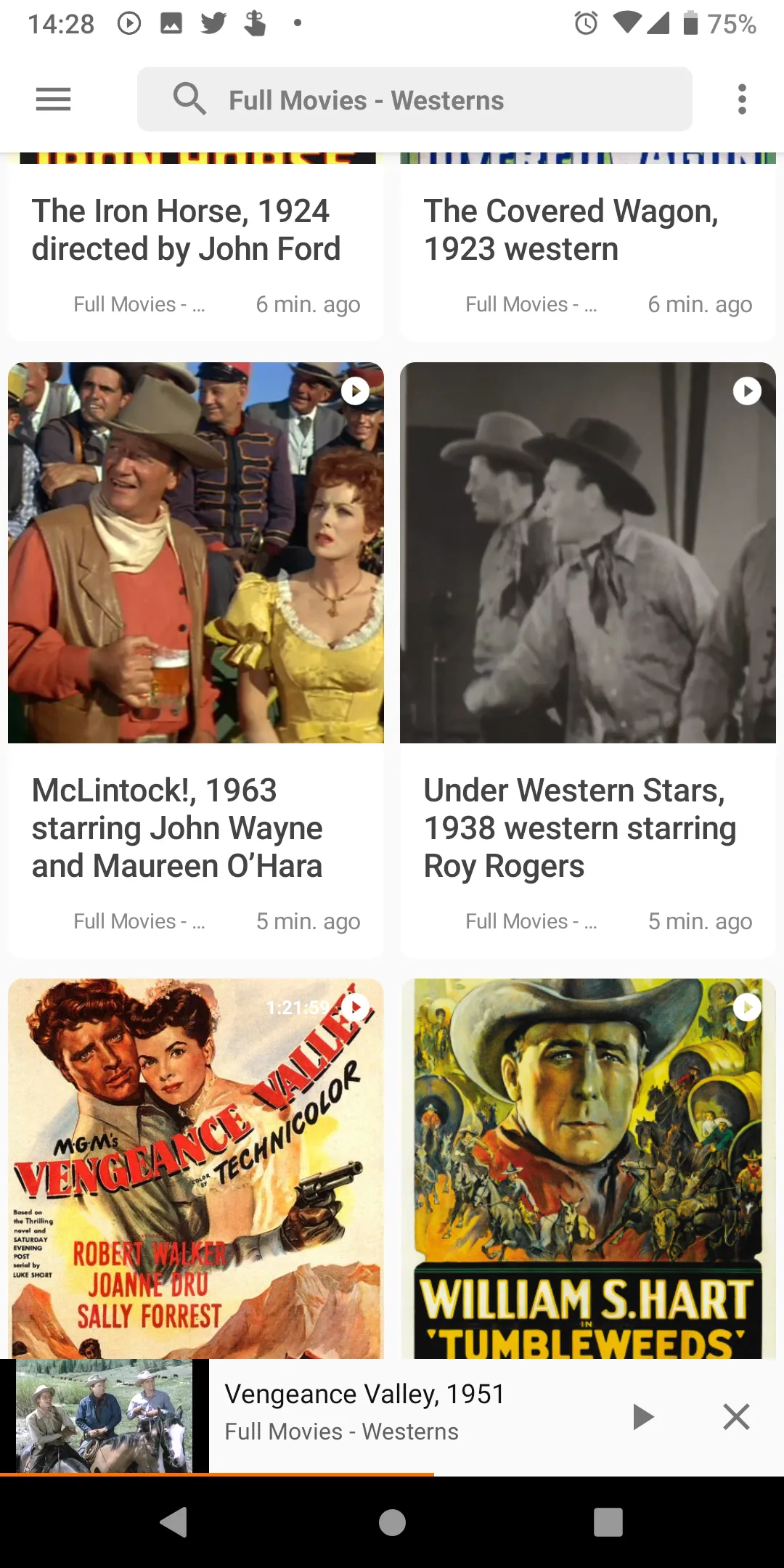 Westerns Movies App | Indus Appstore | Screenshot