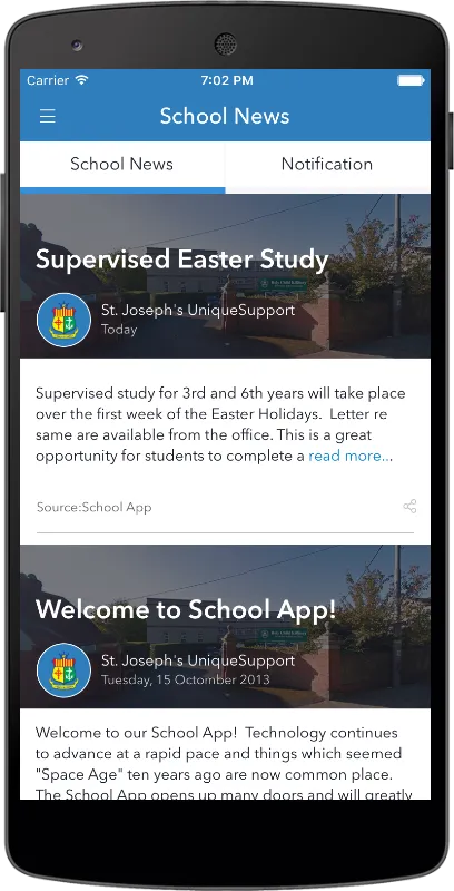 St. Joseph’s Secondary School | Indus Appstore | Screenshot