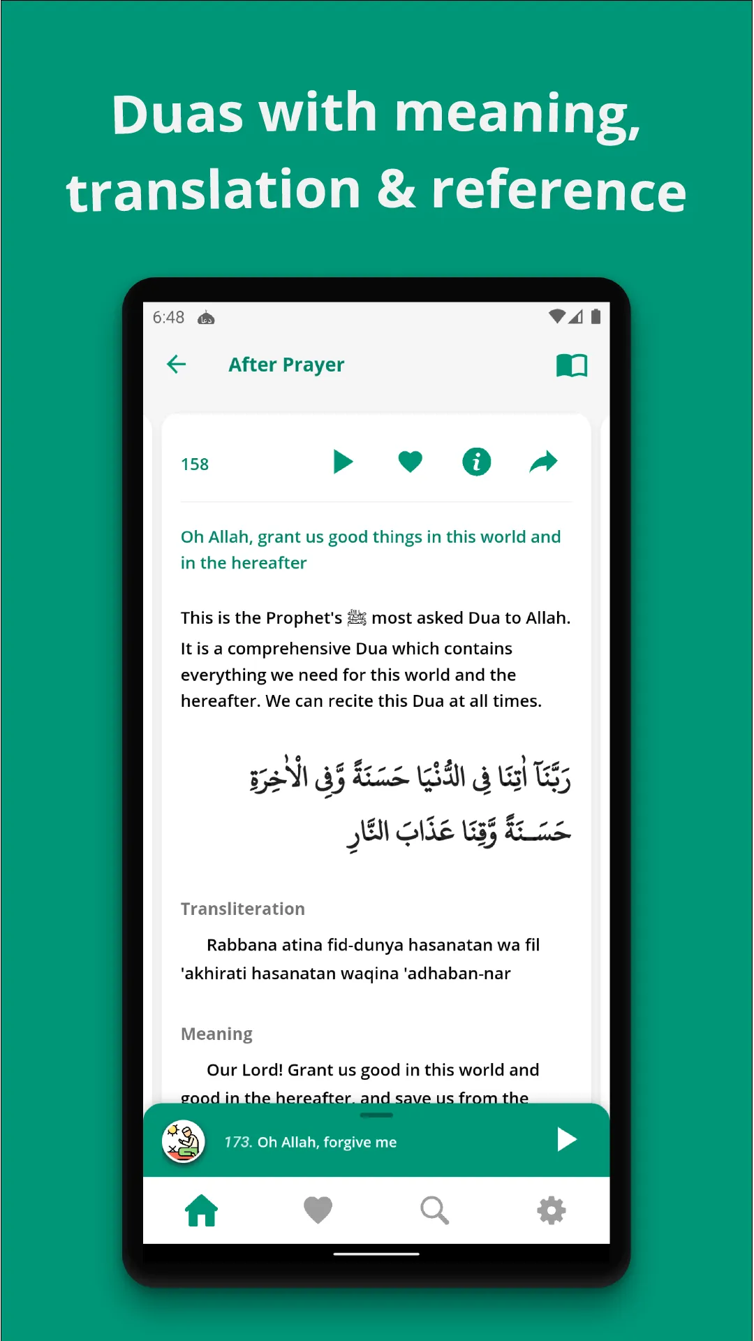 Dhikr & Dua - Quran & Sunnah | Indus Appstore | Screenshot