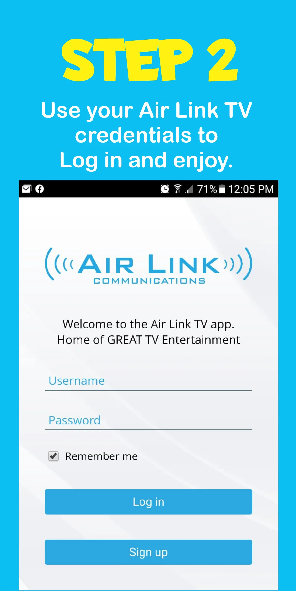 Air Link TV | Indus Appstore | Screenshot