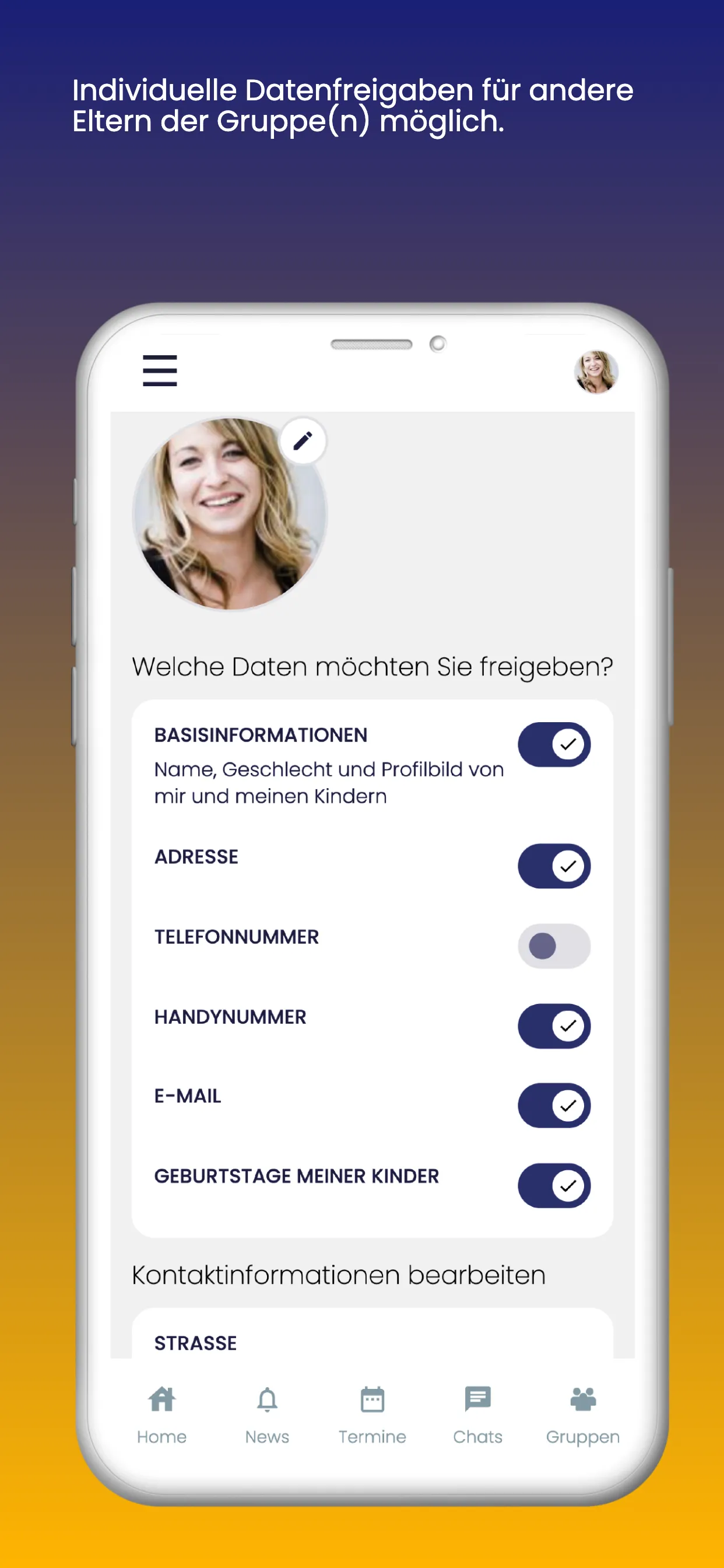 KigaRoo für Eltern | Indus Appstore | Screenshot