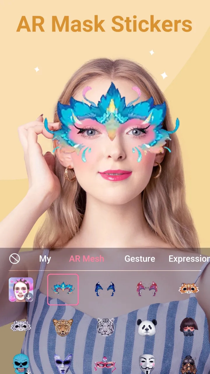 Beauty Camera -Selfie, Sticker | Indus Appstore | Screenshot