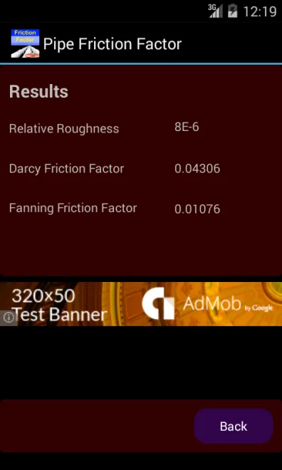 Pipe Friction Factor Lite | Indus Appstore | Screenshot