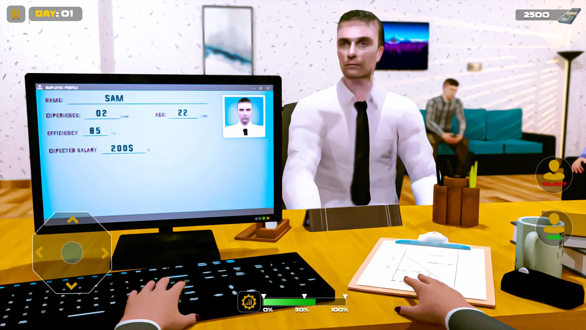 HR Manager Job Simulator | Indus Appstore | Screenshot