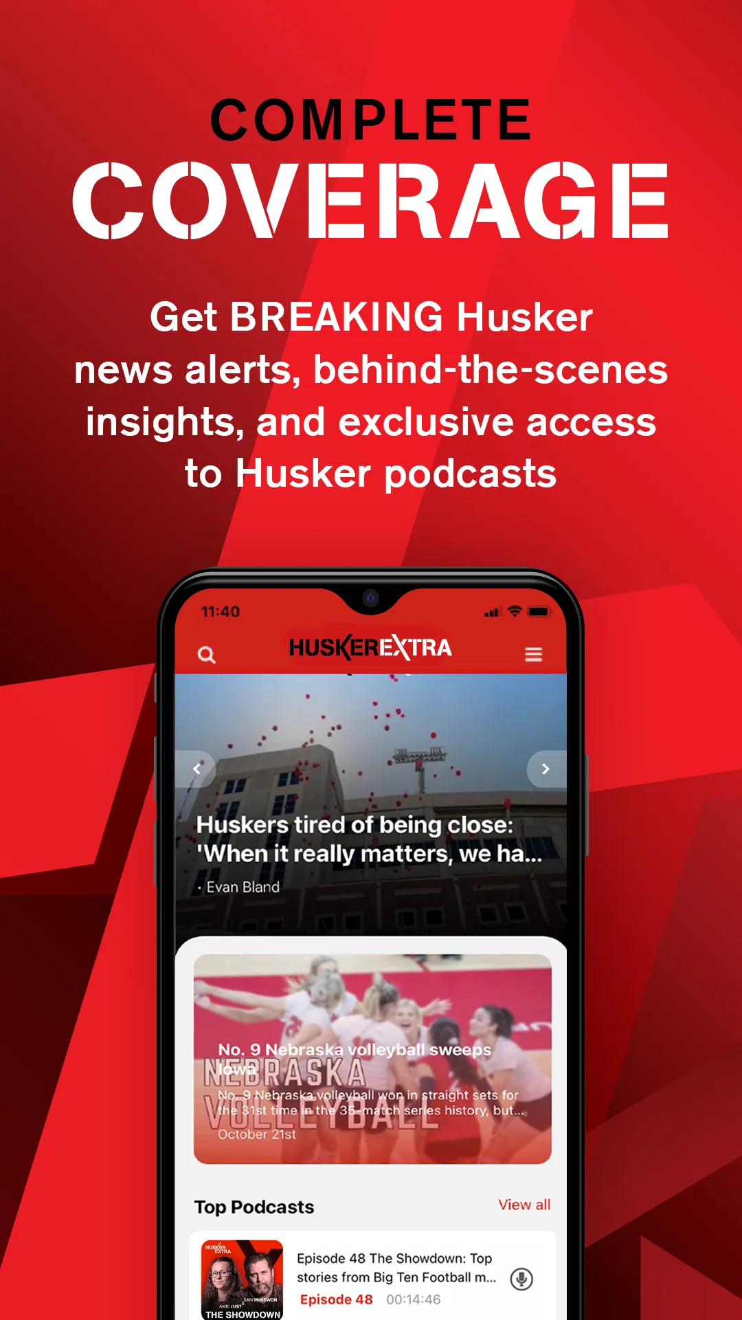 Husker Extra | Indus Appstore | Screenshot