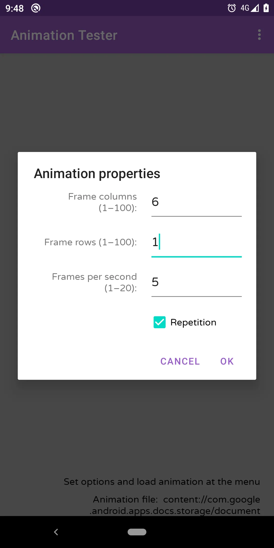 Animation Tester - Devs tool | Indus Appstore | Screenshot