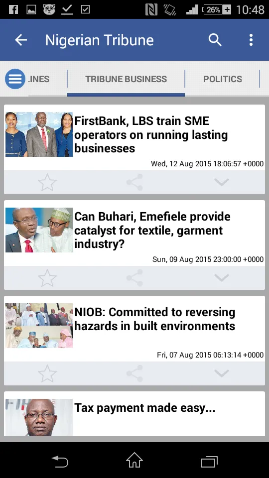 Nigerian News | Indus Appstore | Screenshot