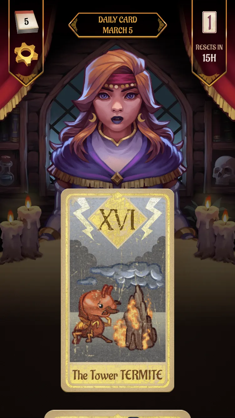 Mystical Melonie - Tarot Card | Indus Appstore | Screenshot