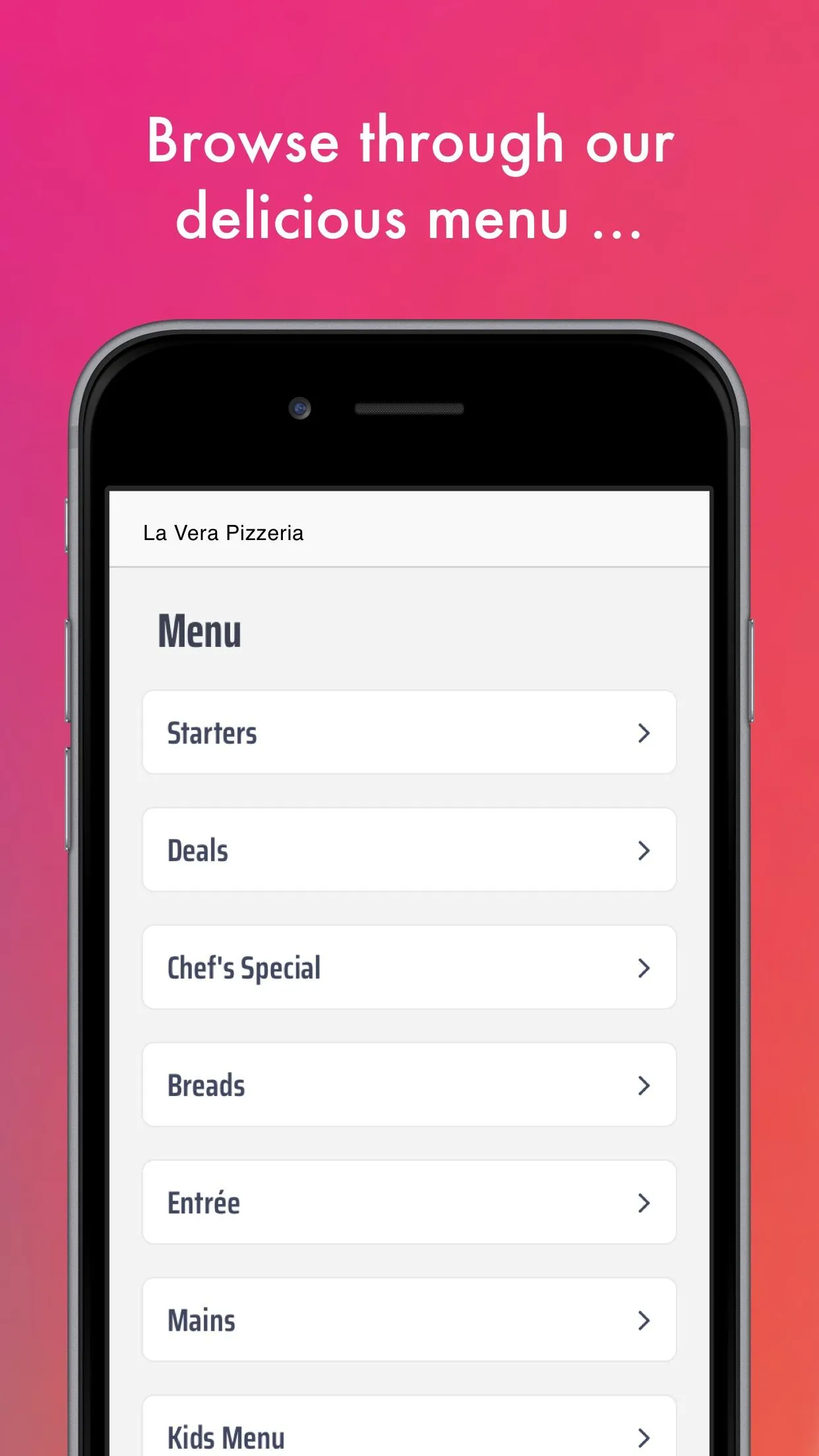 La Vera Pizza Bar | Indus Appstore | Screenshot