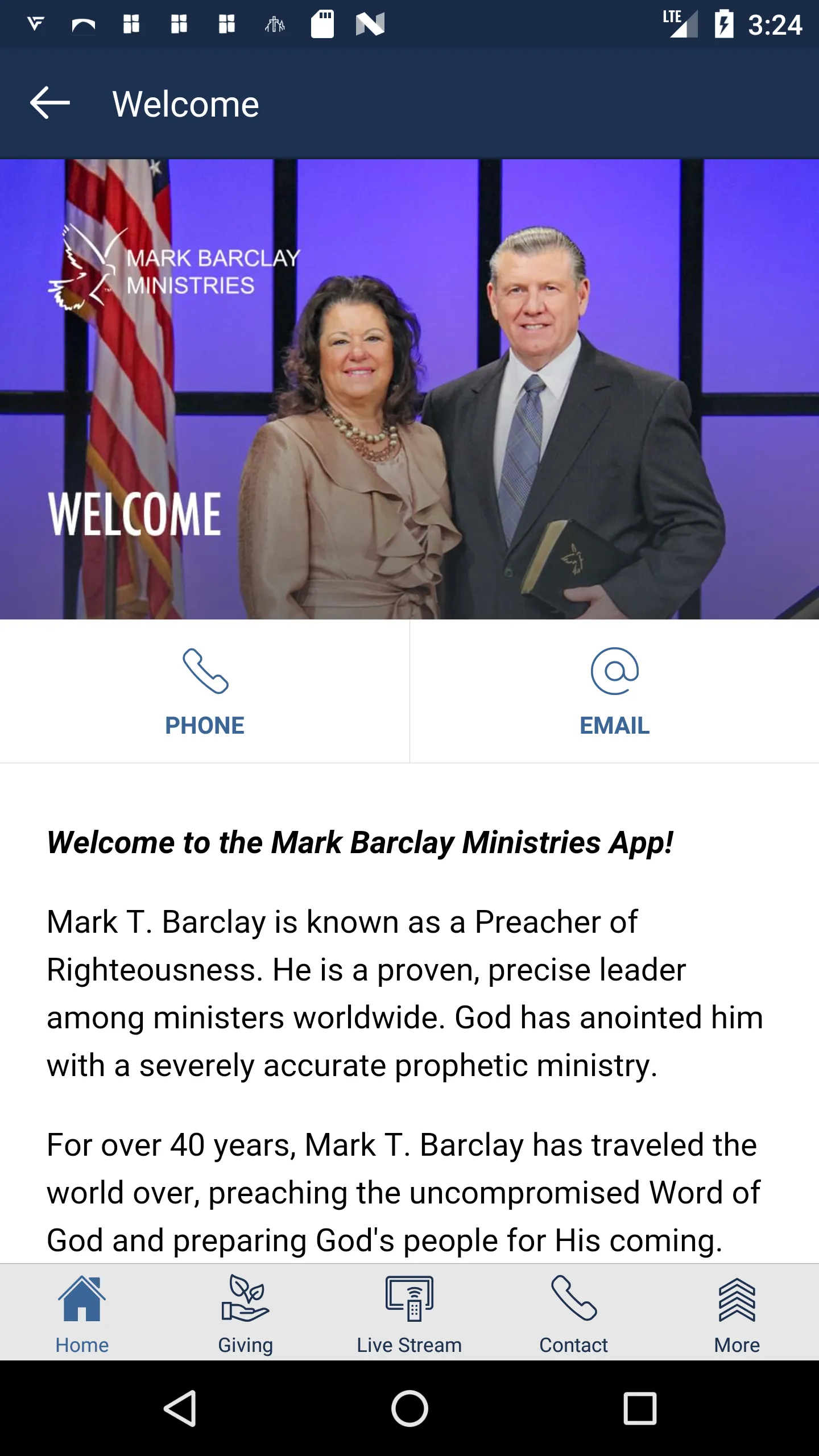 Mark Barclay Ministries | Indus Appstore | Screenshot