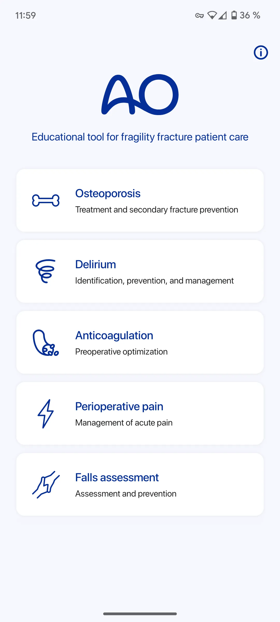 AOTrauma Orthogeriatrics | Indus Appstore | Screenshot