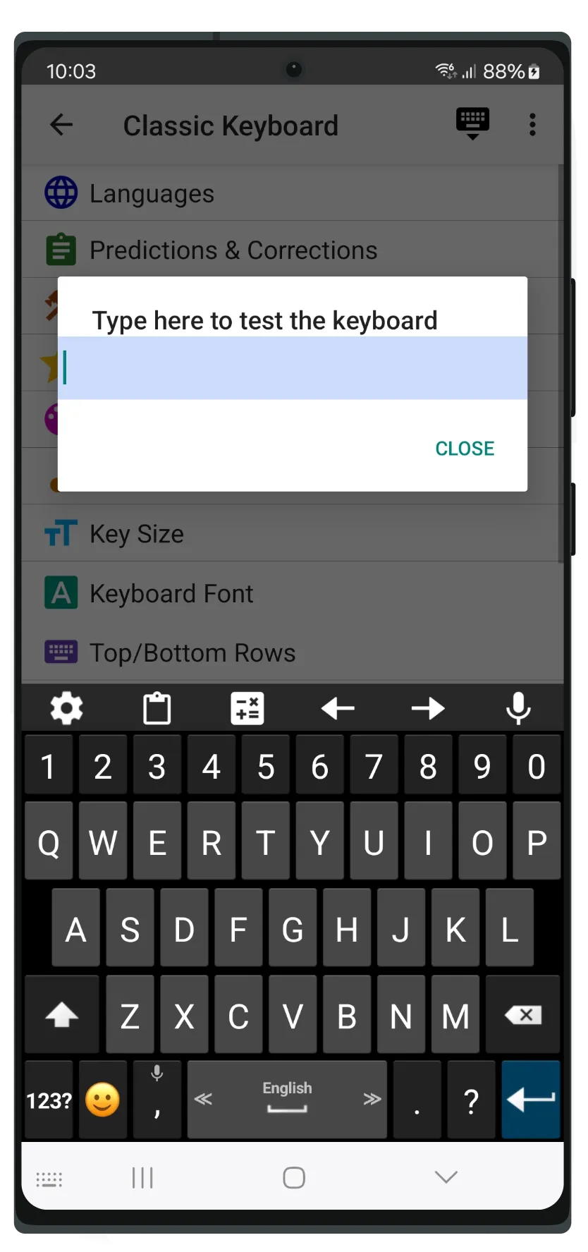 Classic Big Keyboard | Indus Appstore | Screenshot