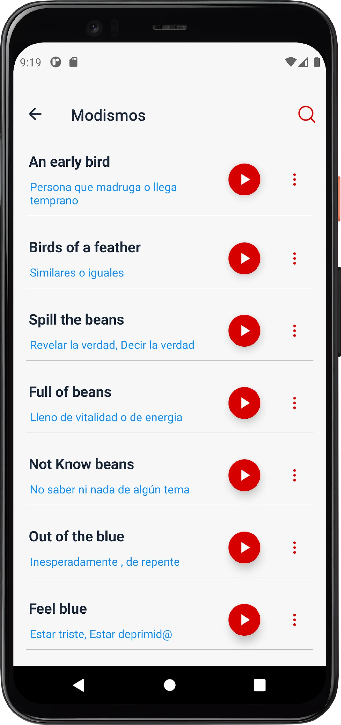 Verbos en Inglés | Indus Appstore | Screenshot