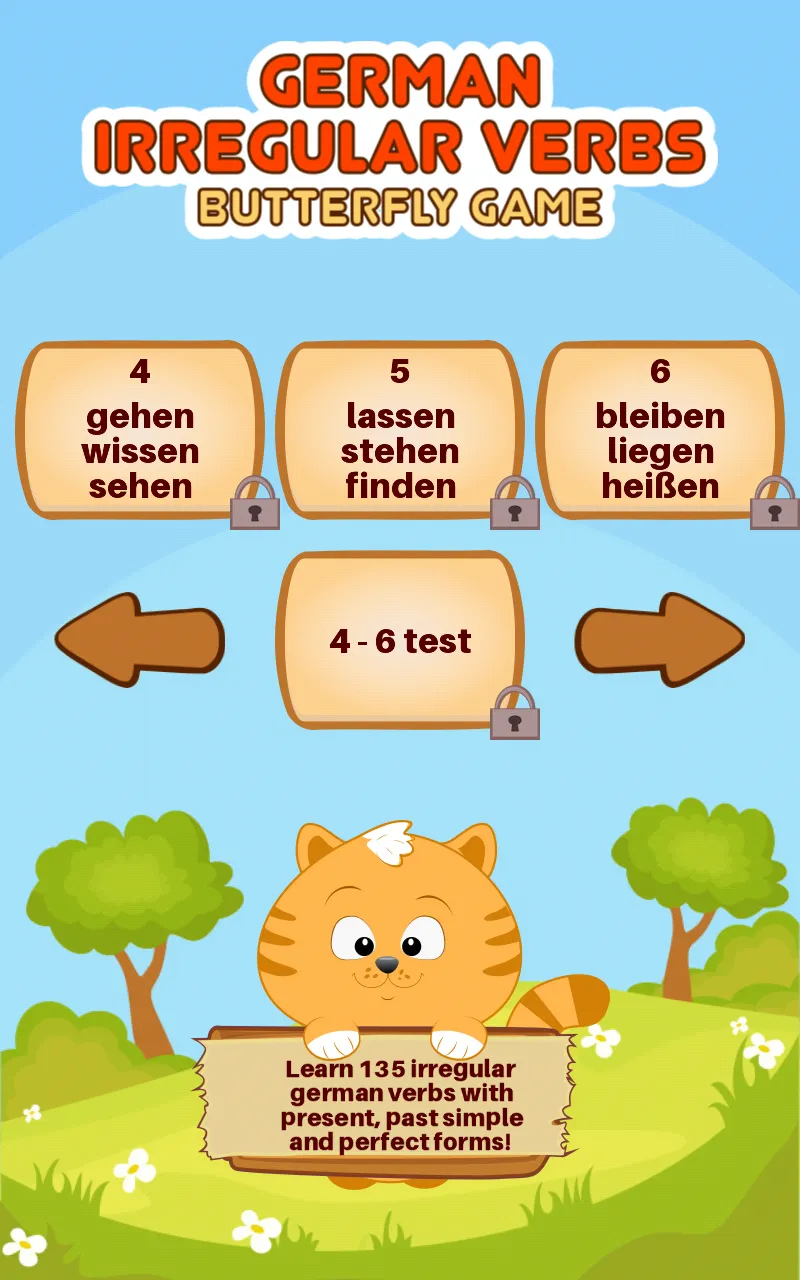 German Irregular Verbs Learnin | Indus Appstore | Screenshot