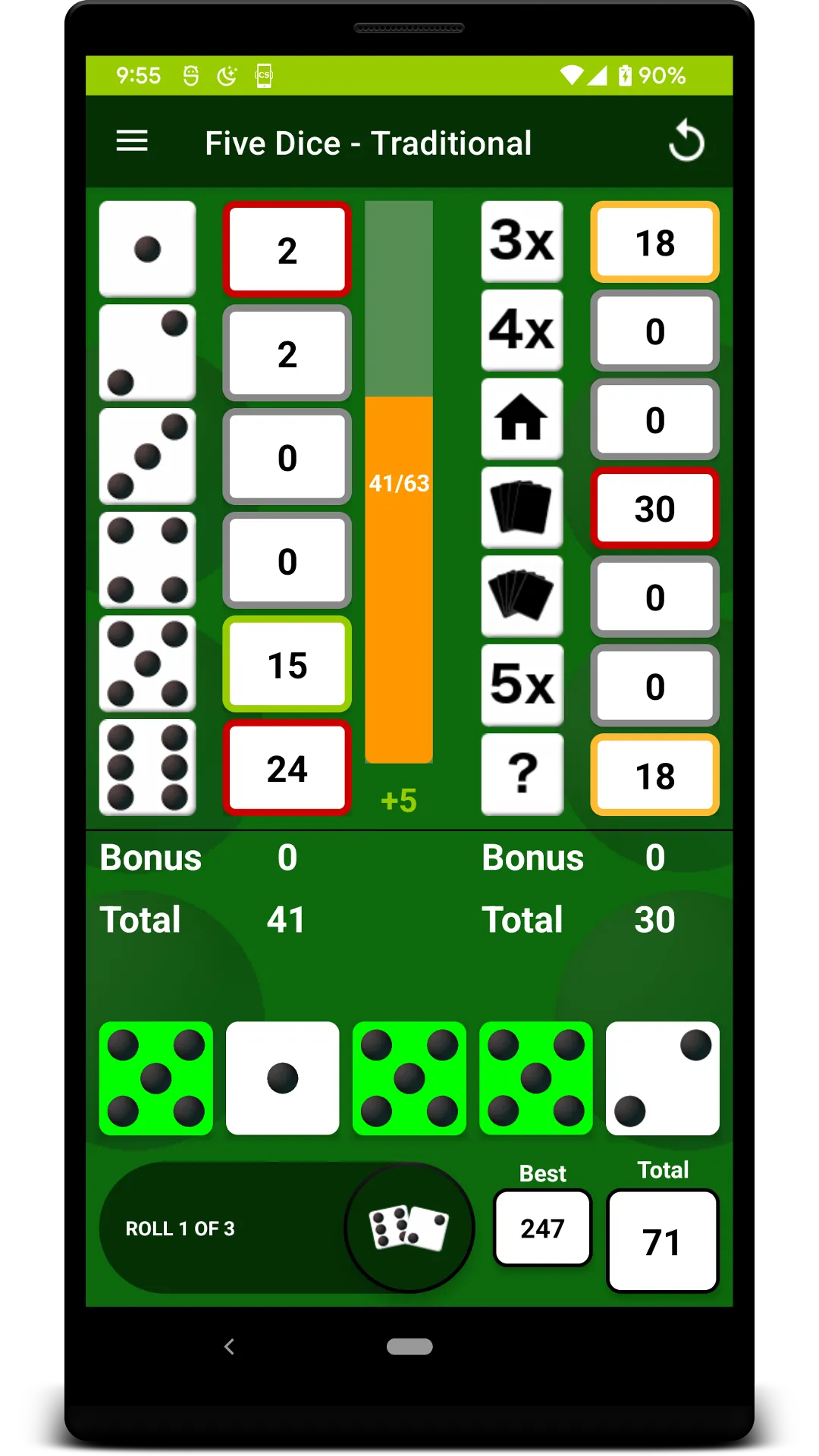 Five Dice | Indus Appstore | Screenshot