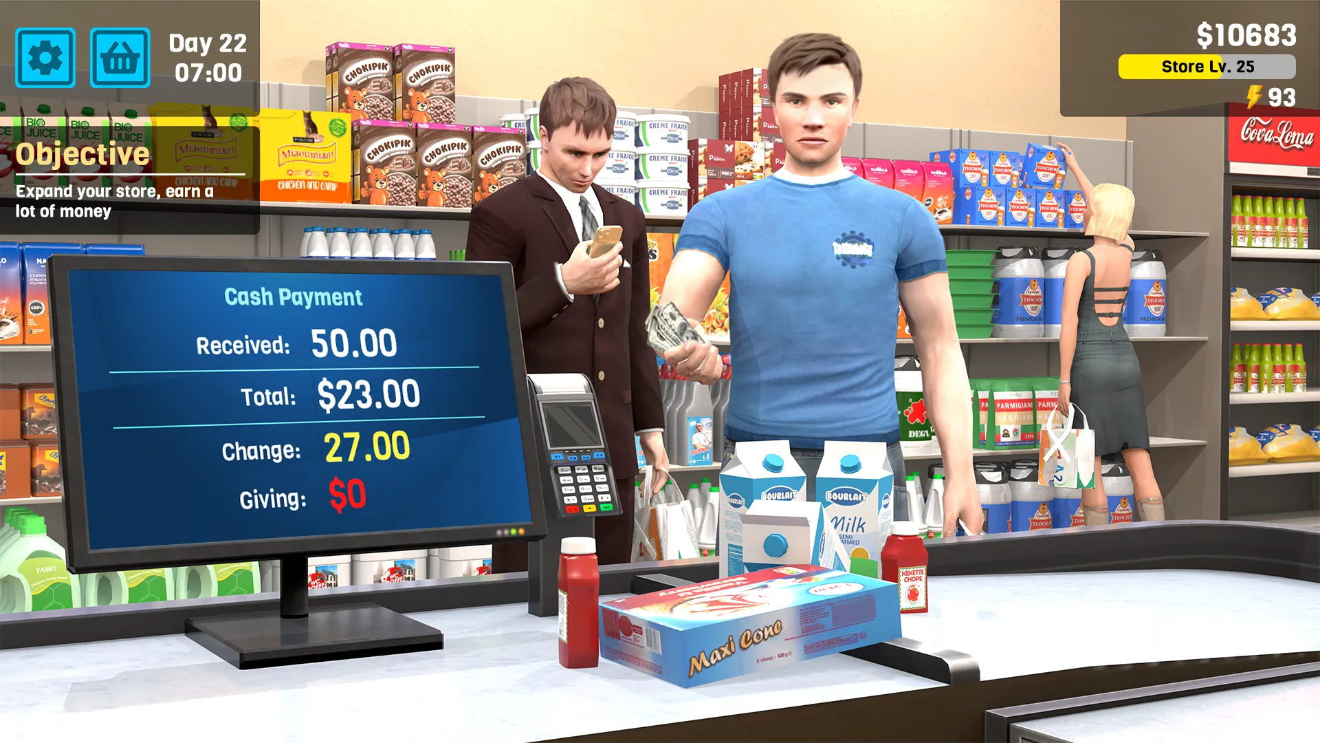 Supermarket Simulator Store | Indus Appstore | Screenshot