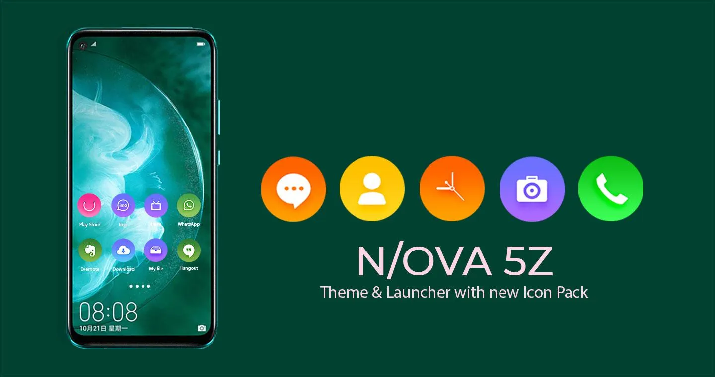 Nova 5 / Nova 5z Launcher | Indus Appstore | Screenshot