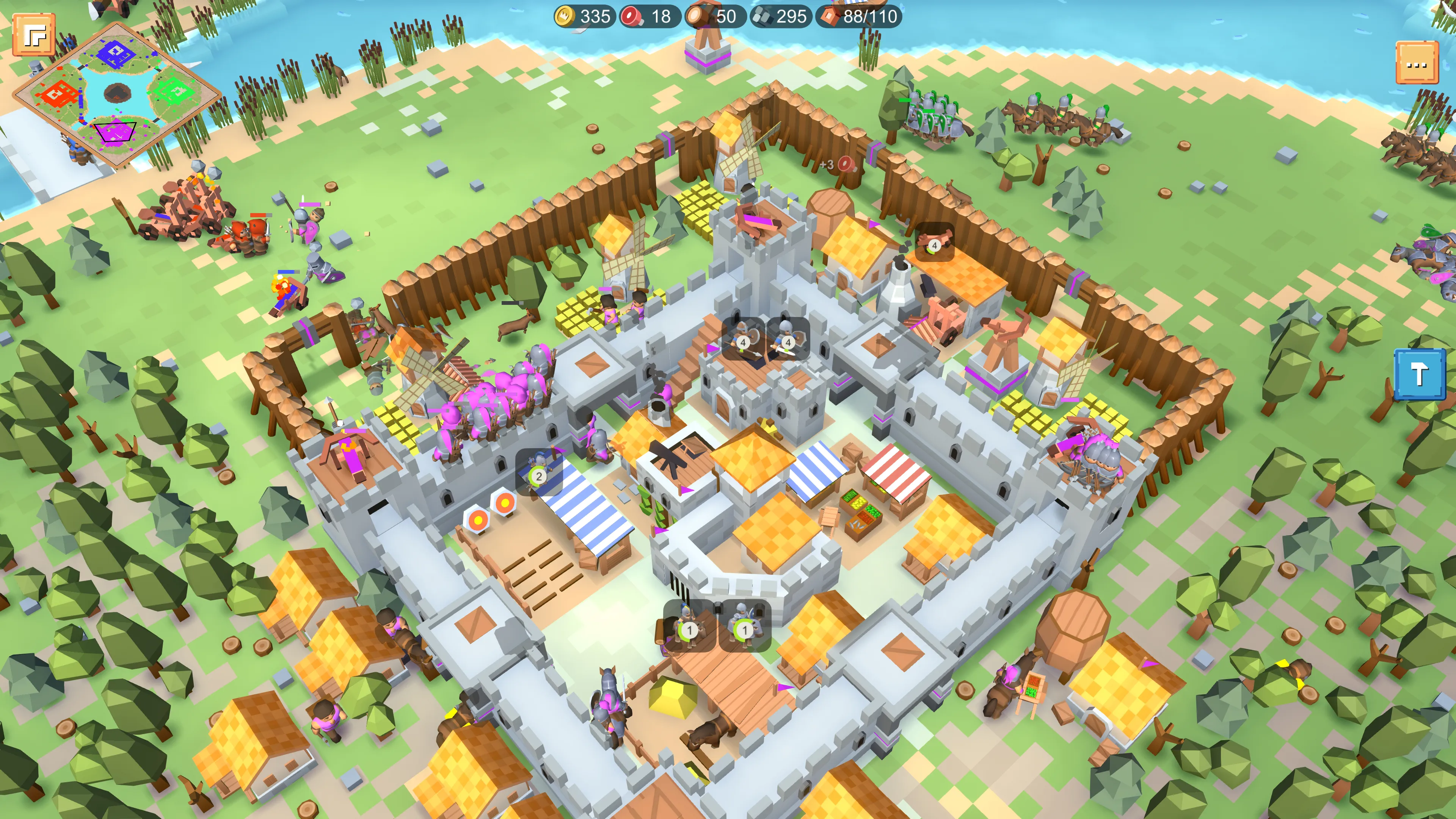 RTS Siege Up! - Medieval War | Indus Appstore | Screenshot