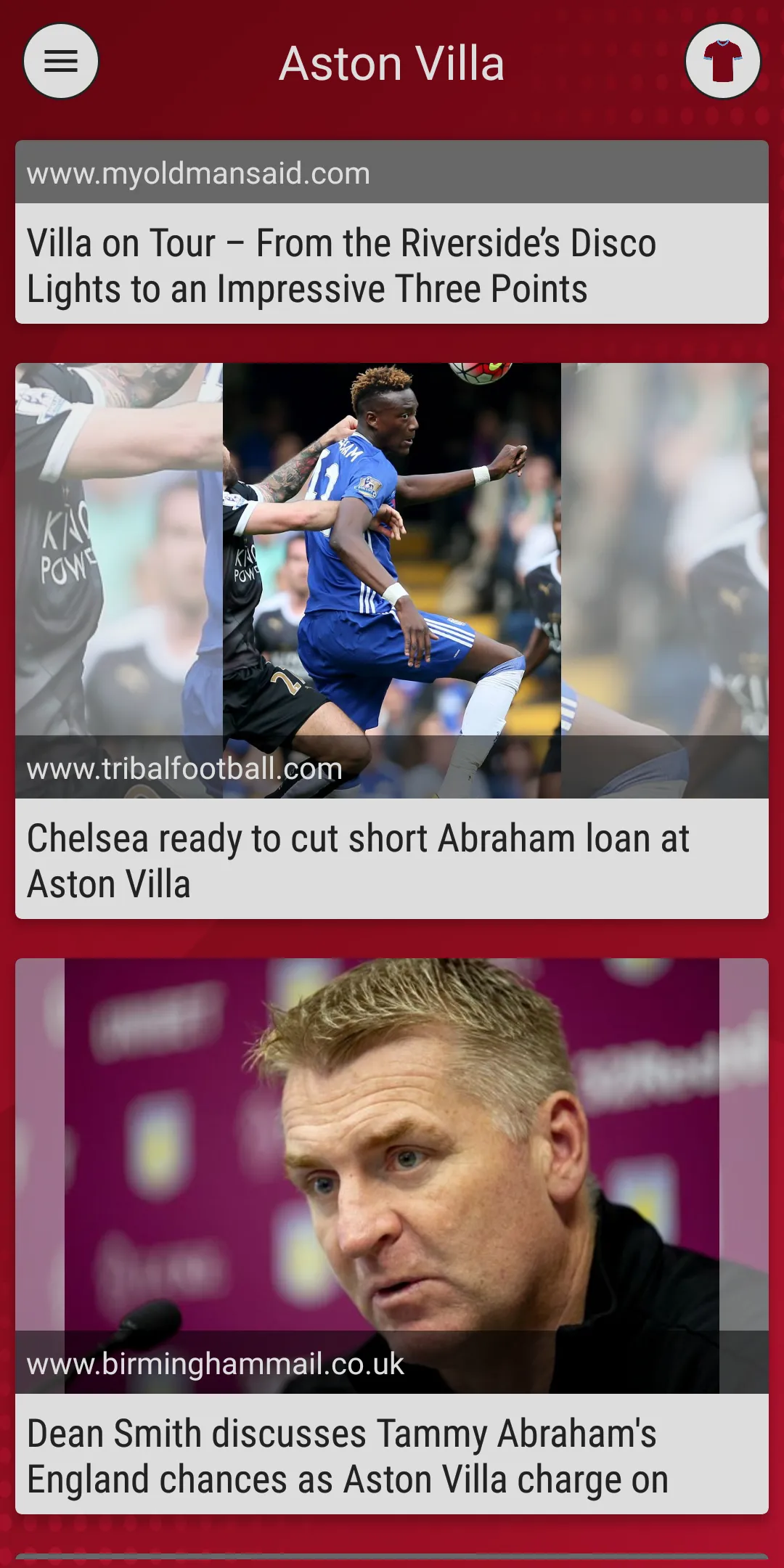 Aston Villa Fan App | Indus Appstore | Screenshot